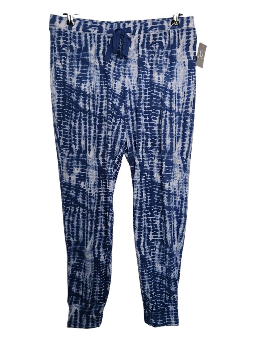 PJ Couture Womens Pajama Sleepwear Bottoms Soft Cozy Joggerwith Pockets Size XL